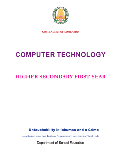 Computer Technology, 11 th English – General Subjects book