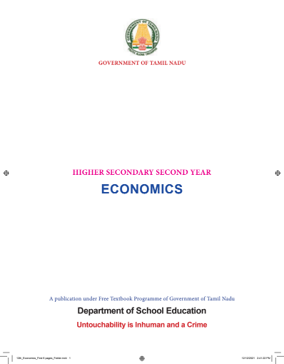 Economics, 12th English – General Subjects book