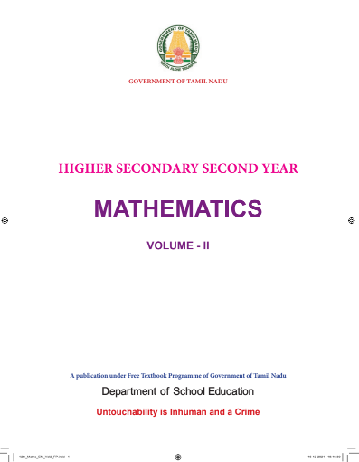 Mathematics ll, 12th English – General Subjects book
