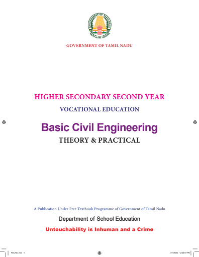 Basic Civil Engineering, 12th English – Vocational Subjects book