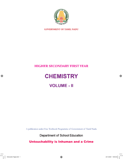 Chemistry ll, 11 th English – General Subjects book
