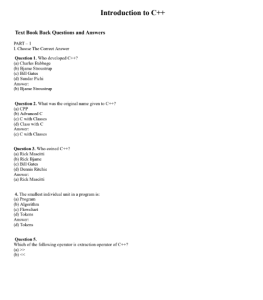 Samacheer Kalvi 11th Computer Science Solutions Chapter 9 Introduction ...